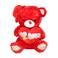 Soft Stuffed Bear 50cm - Red