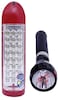 Geepas 2 In 1 Combo Pack Rechargeable Led Lantern &amp; Torch | Emergency Lantern With Light Dimmer Function | 24 Pcs Super Bright Leds| Ideal For Outings, Trekking, Campaigning And More | 1 Year Warranty