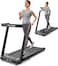 SKY LAND Fitness Treadmill, 3-In-1 Under Desk Walking Treadmill With Stroll Mode, Foldable 2.5 HP Walking Pad And Running Machine For Home And Office Use A Sleek And Silent Home Treadmill, EM-1296