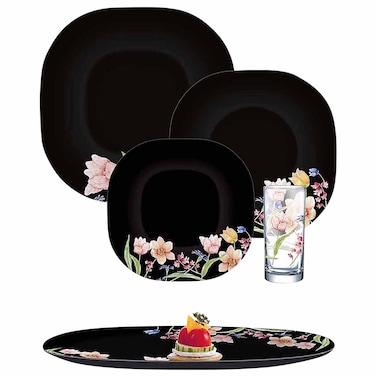 طقم اواني الطعام من لومينارك، متعدد الالوان -  ، 25 قطعة