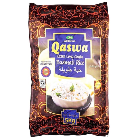 Al Quresh Qaswa Extra Long Grain Basmati Rice 5kg