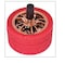 Lavish Push Down Alloy Wheels, 1 Unit Ashtray, Spinning Ashtray Round For Home, Office, Car Gift Color Red