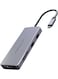 Powerology 11 In 1 USB-C Hub 2Inch Gray