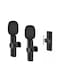 Generic K9 Wireless Dual Microphone For Apple Lightning