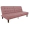 In House Maria 2 In 1 Sofabed Linen Upholstered - Dark Pink