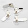 ZALCOON Golden Cloth Hook for bathroom, kitchen,  (Round Hook) Towel robe Hook,  Stainless Steel, With Marble Oval Plate  Heavy Duty Wall Mounted Robe Hooks , Bathroom Organizer (Pack of 4)