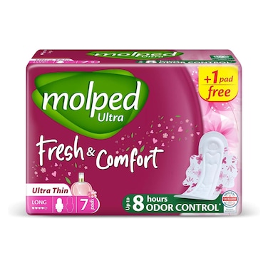 Molped Ultra Fresh And Comfort Long - 7 Pieces