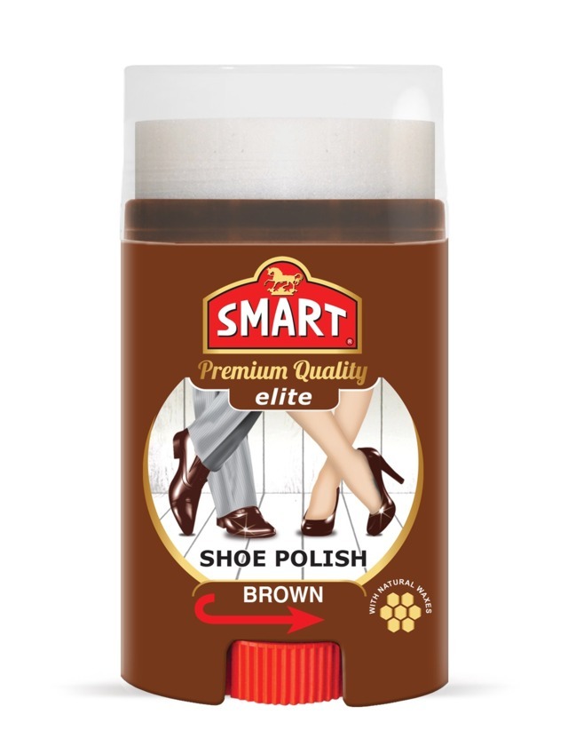 Smart Elite Brown Cream Shoe Polish 60 ml