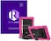 Remson Apple iPad 9.7 (2017/2018) / iPad Air 2 / iPad 9.7 Pro Rugged Shockproof Drop Protection With 360 Rotating Kickstand/Shoulder Strap Cover (Pink)