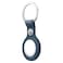 Apple AirTag FineWoven Key Ring Pacific Blue