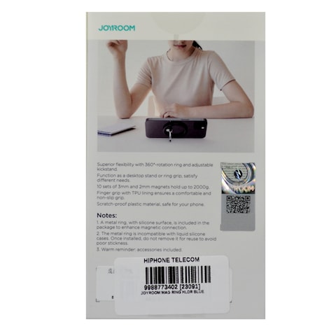 Joyroom Magnetic Ring Holder Jr-Mag-M2 Blue