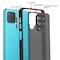Protective Matte Case Cover For Samsung A12 Black