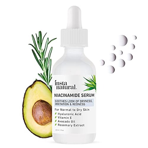 Instanatural Niacinamide 5% Face Serum - Vitamin B3 Anti Aging Skin Moisturizer - Diminishes Breakouts, Wrinkles, Lines, Age Spots, Hyperpigmentation, Dark Spot Remover For Face - 2 Oz
