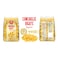 Carrefour Conchigle Rigate Pasta 400g Pack of 3