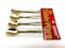 Generic 12-Piece Gold Plated Tea Spoon Set Gold 10 cm - Japan