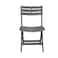 Esqube Folding Chair, Patio And Outdoor Beach Chair, Grey - Pack Of 2