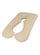 Generic - U-Shaped Maternity Pillow Cotton Beige 120x80centimeter