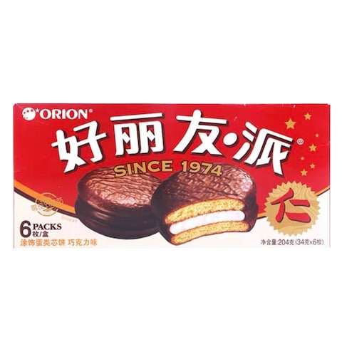 ORION CHOCOLATE PIE 204G