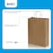 Markq Brown Paper bags with handles 33 x 26 x 12 cm Large Kraft Gift bags for Birthday Party Supplies, Weddings, Shopping, Presents (12 Bags)