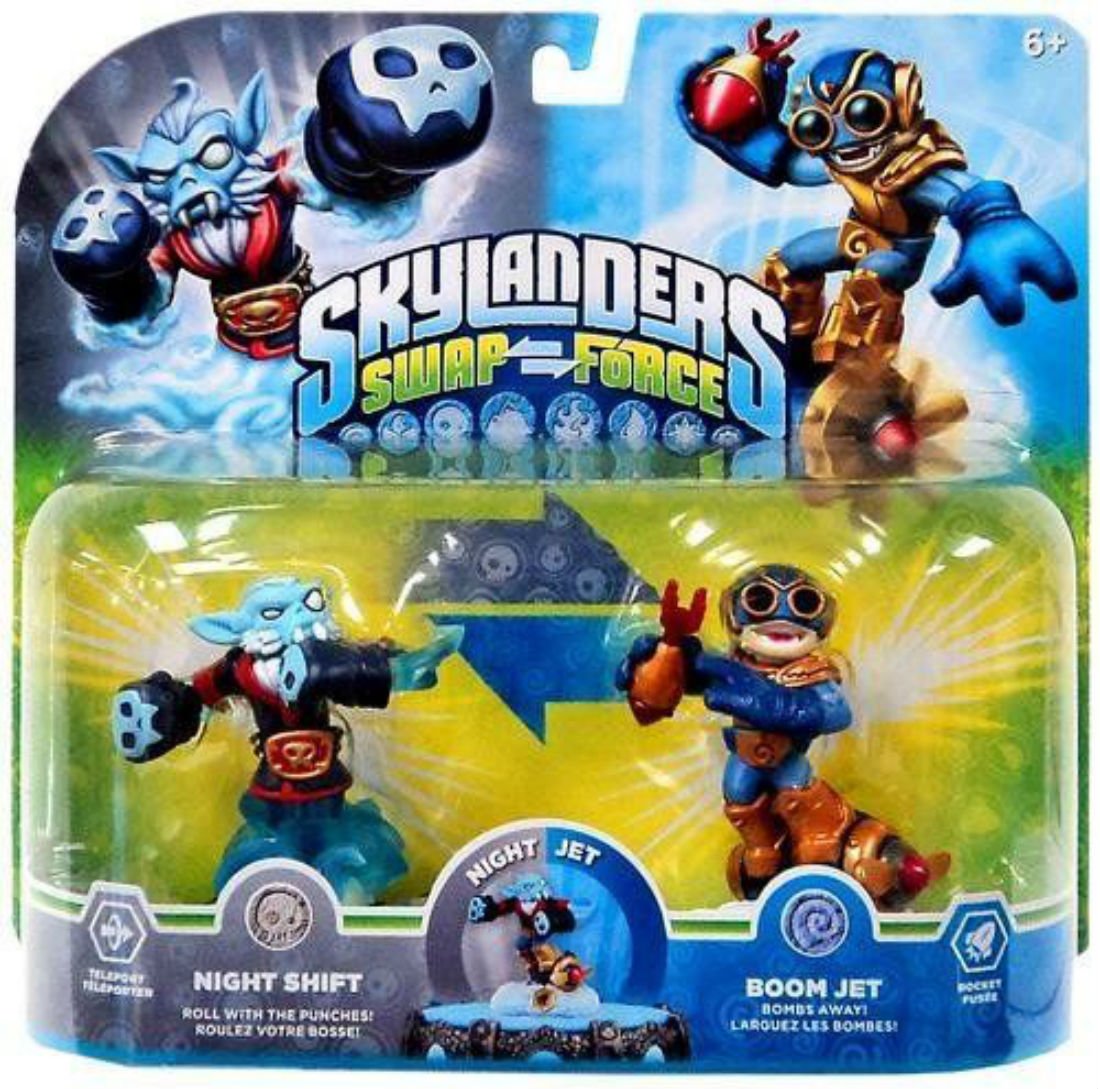 Buy Skylanders Swap Force Night Shift and Boom Online | Carrefour UAE