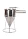 Pancake Batter Dispenser Silver 26X20centimeter