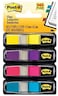 3M PostIt 6834AB Flags .47 x 1.7 inch 140 pc