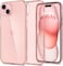 Spigen Liquid Crystal Glitter designed for iPhone 15 case cover - Rose Quartz