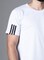 Mei Stylish Men T-Shirt And Shorts Set Suitable For Indoor And Outdoor, XXL Size, White &amp; Black