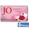 Jo Rose And Cream Caressing Glycerine Soap Bar Pink 125g Pack of 6