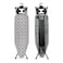 Ironing Board with Large 34 x 100'' Ironing Surface with Heat Resistant Cover And 100% Cotton Cover, 7 Adjustable Heights Ironing Board For Home Laundry Room Use