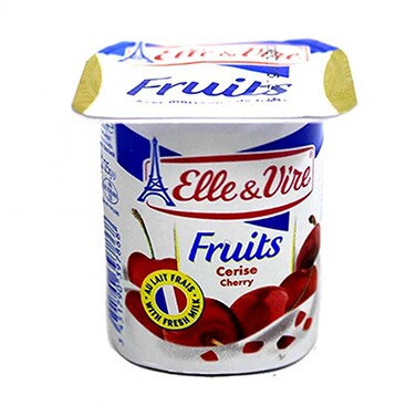 Elle  Vire Dairy Dessert Cherry 125GR