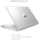 Latest HP 15 DY Laptop 15.6" 250Nits Display 11Th Gen Core I7-1165G7 Upto 4.7GHz 16GB 512GB SSD Intel® Iris® Xe Graphics Webcam Eng Keyboard WIN10 Silver