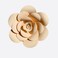 3D Foam Flower Wall D&eacute;cor Beige Color 26x26cm