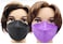 N95 Face Mask Purple And Black Combo Pack 20 Pieces