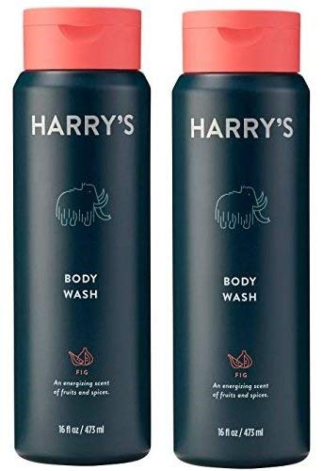 Harry S Fig Body Wash 16oz 2 Pack