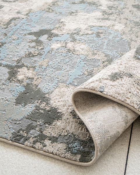 Cooper Sky 150 x 80 cm Carpet Knot Home Designer Rug for Bedroom Living Dining Room Office Soft Non-slip Area Textile Decor