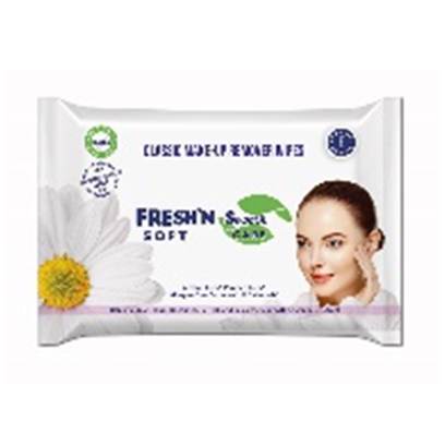 Freshn Soft Makeup Remover Wipes 20 Pieces