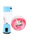 Generic Mini Portable High-Power USB Charging Juice Cup Blender Po12376 Blue