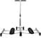 Max Strength Leg Stretcher Metal Stretching Martial Art Workout Gym Fitness Machine Red Leg Magic Machine