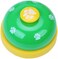 Vsell24 Pet Training Bell Dog Puppy Kitten Potty Training Bells Footprint Pattern Doorbell Buttons For Communication Green/Yellow