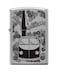 Zippo Lighter Model 200 Cl008158 Planeta Flower Power
