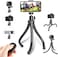 Phone Tripod, Flexible Cell Phone Tripod Adjustable Camera Stand Holder with Wireless Remote and Universal Clip 360&deg; Rotating Mini Tripod Stand for iPhone, Samsung Android Phone, Sports Camera GoPro