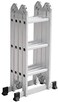 Vertex-Multipurpose Aluminium Ladder Folding Type 3.7 Mtr, 12 Step