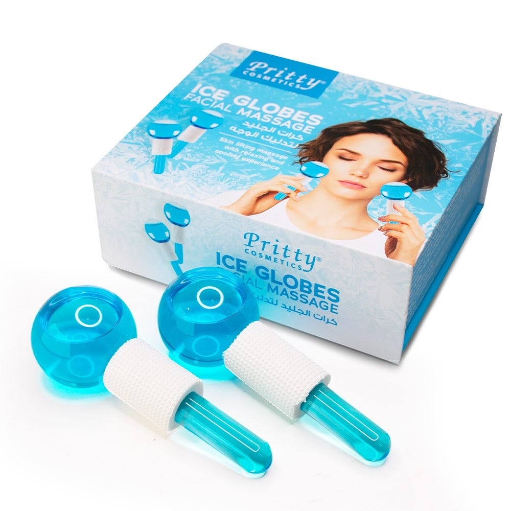 Buy Pritty Facial Massager Ice Globes 1X2 Online | Carrefour UAE
