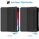 HYX Case For iPad Pro 12.9-Inch (2022/2021//2020/2018 Model, 6th/5th/4th/3rd Generation), Compatible with Pencil, Cover Auto Wake/Sleep (Black)