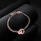 Aiwanto Bracelet for Women&#39;s Stone Beautiful Hand Bracelet Chain Jewelry (Rose Gold)