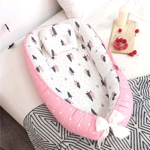 Star Babies - Portable Lounger Sleeping Pod - Pink