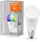 LEDVANCE Smart LEDLamp with WiFi Technology, Base: E27, Di mmable, Tunable White (2700-6500K), RGB Colors Changeable, Replaces Incandescent Lamps with 60 W, SMART+ WiFi Classic Multicolour, 1-Pack