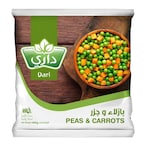 Buy Dari Frozen Peas  Carrot 400g in Saudi Arabia