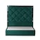 In House Victoria Velvet Bed Frame - Single - 200x100 cm - Dark Green